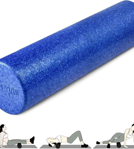 36Inch Exercise Foam Roller EPP Blue